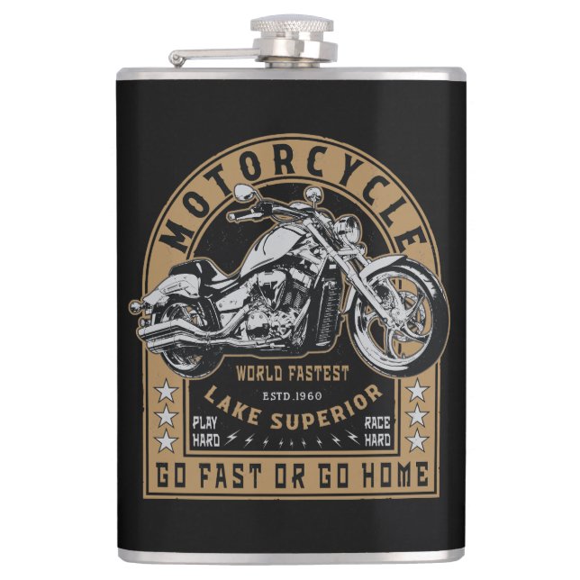 Cantil Moto Superior Retro Lake (Frente)