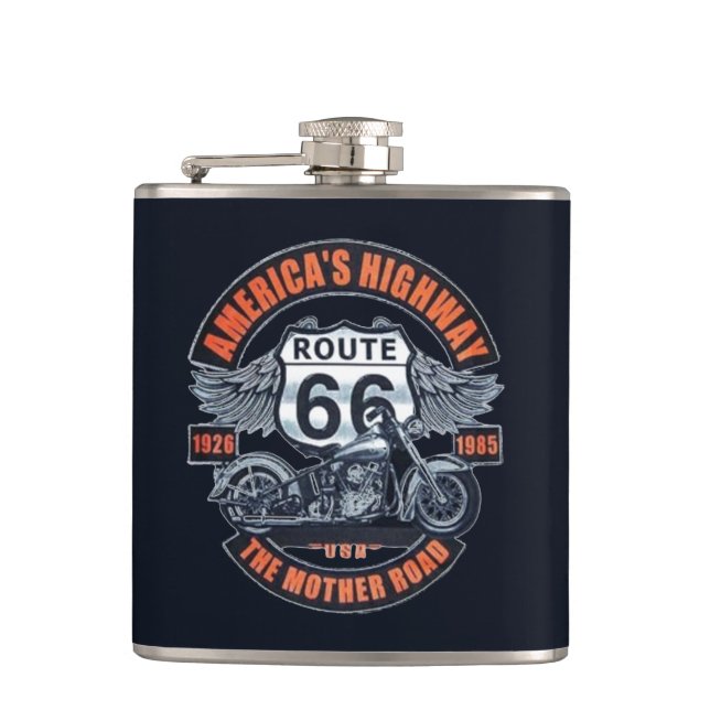 Cantil Motociclo e Rota 66 (Frente)