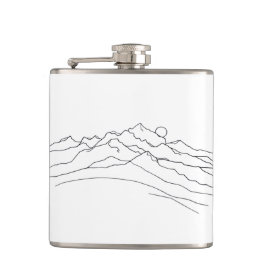 Cantil Mountains and moon