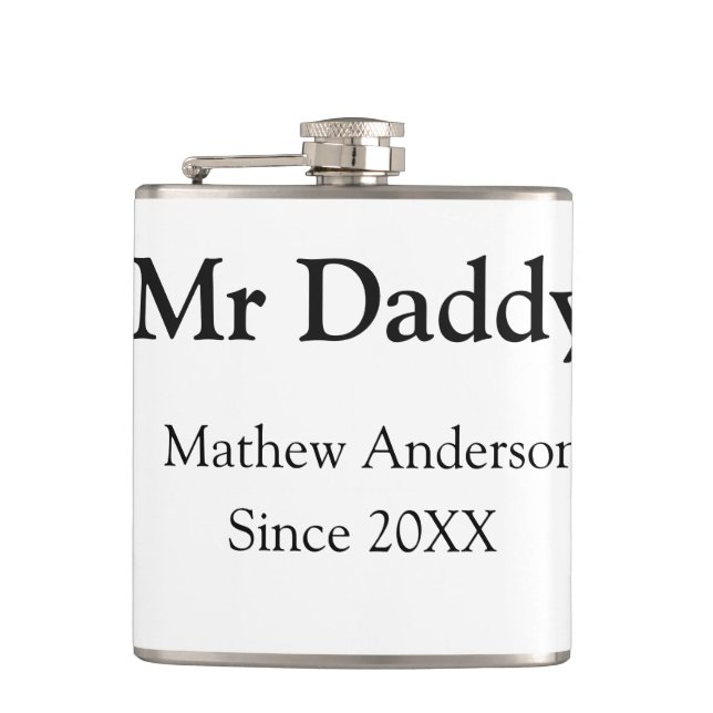 Cantil Mr Daddy since add year name parents father name g (Frente)