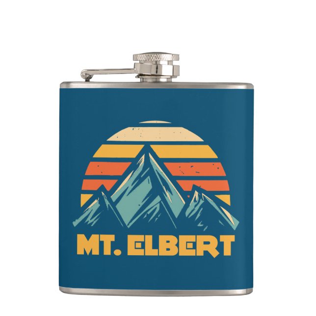 Cantil Mt. Elbert Colorado Retro Turquesa (Frente)