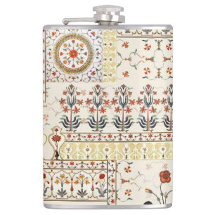 Cantil Mughal Floral Paisley: Elegância Digital Étnica.