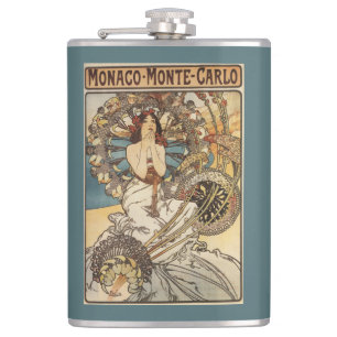 Cantil Mulher com penas - poster de viagens da estrada de