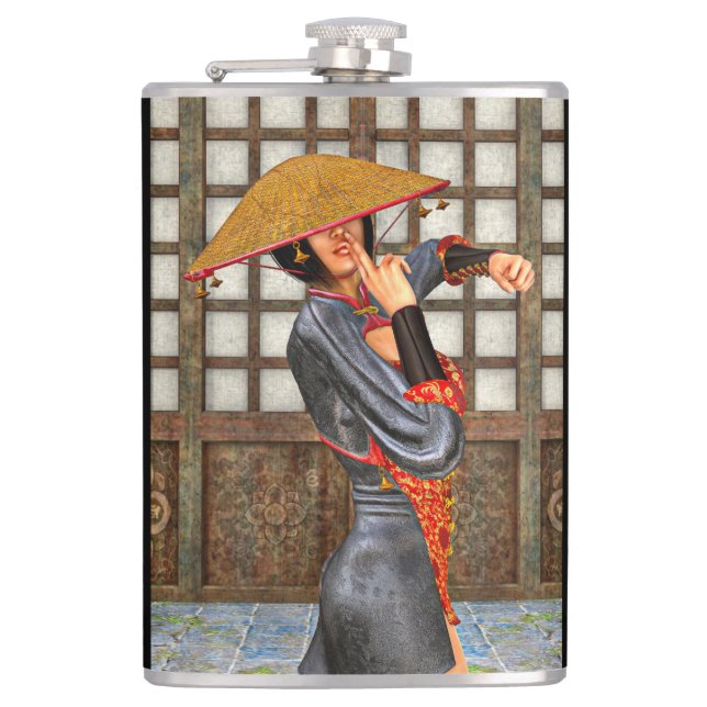 Cantil Mulher da Batalha Asiática (Frente)