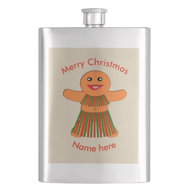 Cantil Mulher do Gingerpão do Partido de Natal (Frente)