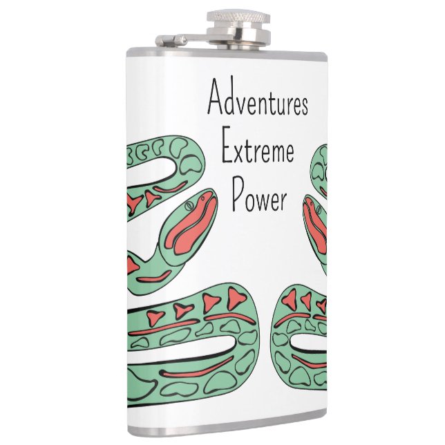 Cantil Mundo cobra: Extremo, Poder, Aventuras. (Direita)