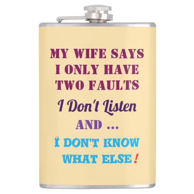 Cantil My Wife and My Faults (Frente)