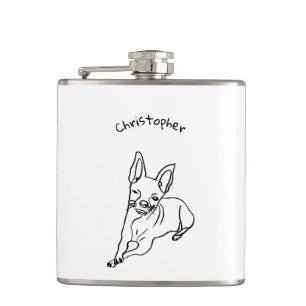 Cantil Na moda Chihuahua: Arte Personalizada em Linha