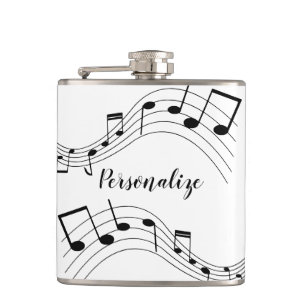 Cantil Na moda Music Notes Trendy Legal Gift Personalizad