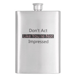 Cantil Não aja como se não estivesse impressionado