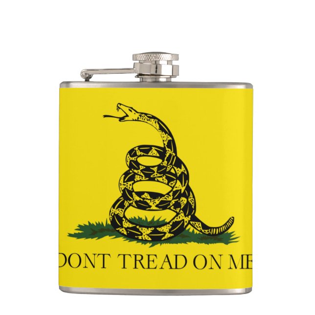 Cantil Não lance a bandeira americana Gadsden (Frente)