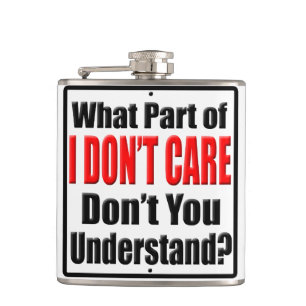 Cantil Não me importo.