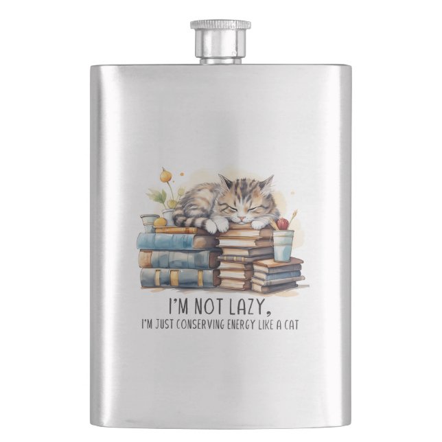 Cantil Não sou Gato Preguiçoso (Frente)