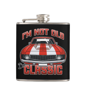 Cantil Não Sou Velho Sou Clássico - Carro Musculoso Verme