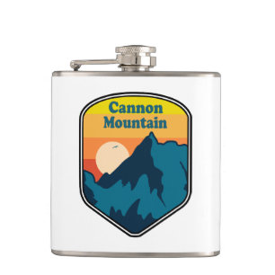 Cantil Nascer do sol no Cannon Mountain New Hampshire