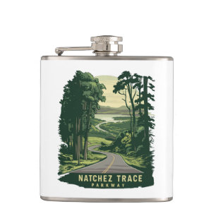 Cantil Natchez Trace Parkway Mississippi Forest