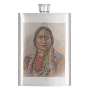 Cantil Nativo americano: Touro Sentado Lakota, anúncio de