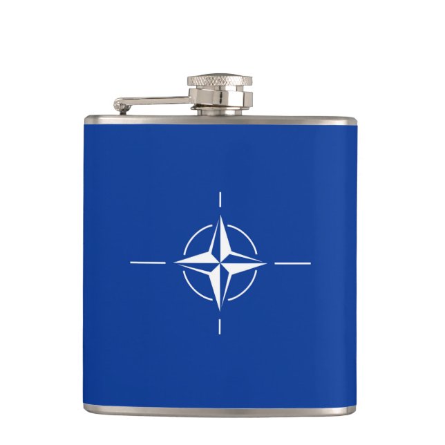 Cantil nato flag North Atlantic Treaty Organization Allia (Frente)