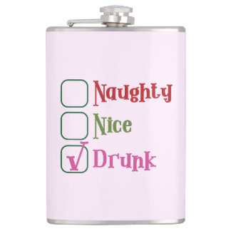 Cantil Naughty Nice Drunk Funny Holiday Christmas Mug
