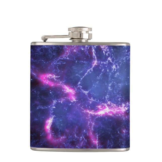 Cantil Nebulosa Cósmica de Espaço Dinâmico Imagem (Frente)