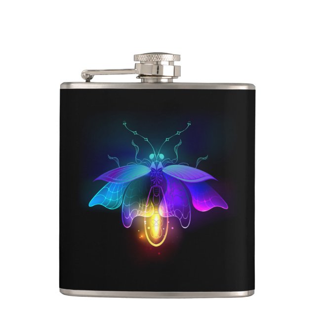 Cantil Neon Firefly a preto (Frente)