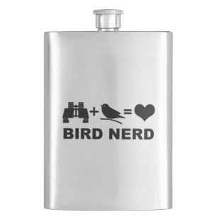 Cantil Nerd engraçado do pássaro de Birdwatcher do Bird