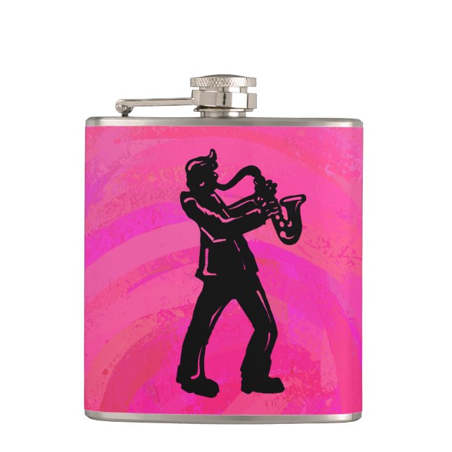 Cantil New York Boogie Noites Saxofone Rosa Quente (Frente)