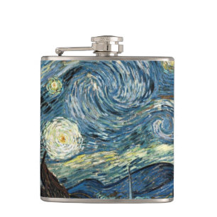 Cantil Noite Estrelada por Vincent van Gogh. Arte famosa