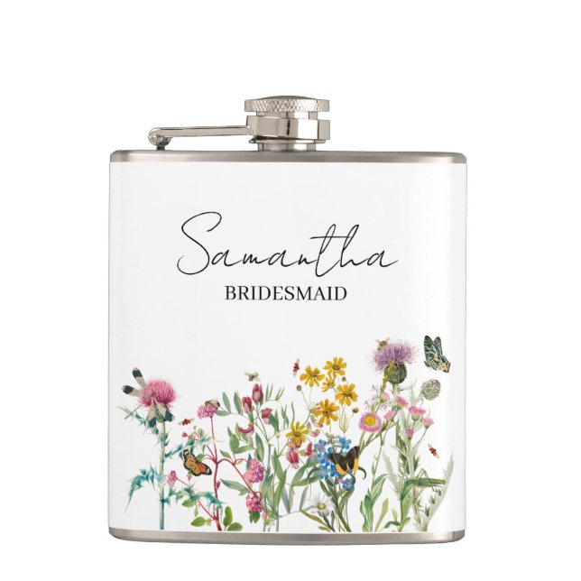 Cantil Noivas Personalizadas com Flores Silvestres Casame (Frente)