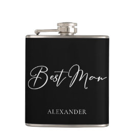 Cantil Noivo Preto Branco Casamento Moderno Personalizado