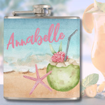Nome Bonito e Na Moda Coquetel de Praia Tropical
