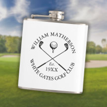 Nome de Clube de Golfe Clássico Moderno Personaliz