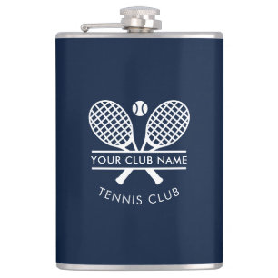 Cantil Nome do Country Club Equipe de Tênis Azul Marinho