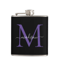 Nome do Script do Monograma Violeta Roxo Preto Mod