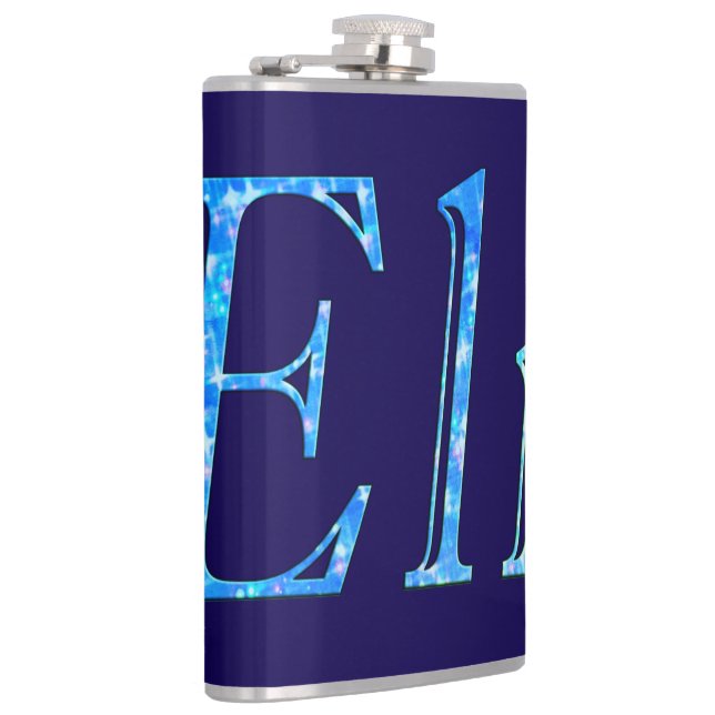 Cantil Nome Eli Estrelado Azul, (Direita)
