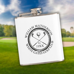 Cantil Nome Personalizado de Clube de Golfe Clássico