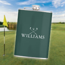 Nome personalizado Golf Clubs Emerald Green