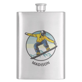 Cantil Nome personalizado SNOWBOARDER