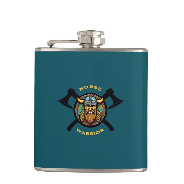 Cantil Norse Warrior Flask (Frente)