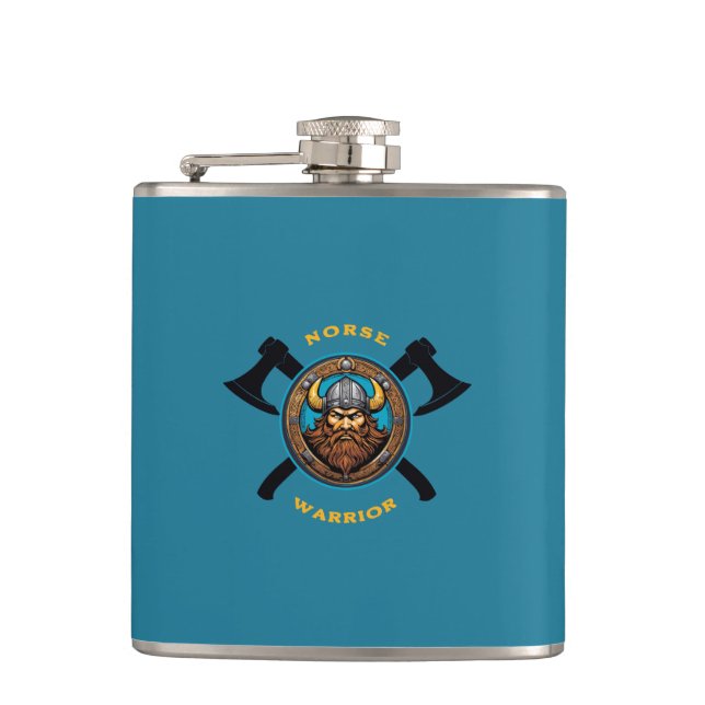 Cantil Norse Warrior Flask (Frente)