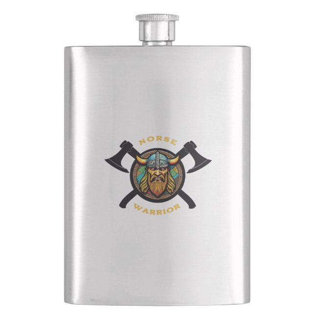 Cantil Norse Warrior Flask (Frente)