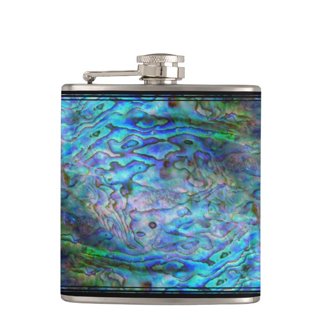 CANTIL NOVA ZEALAND KIWI PAUA HIP FLASK (Frente)