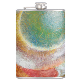 Cantil "O caminho para Sazi Runi" Vinyl Wrapped Flask
