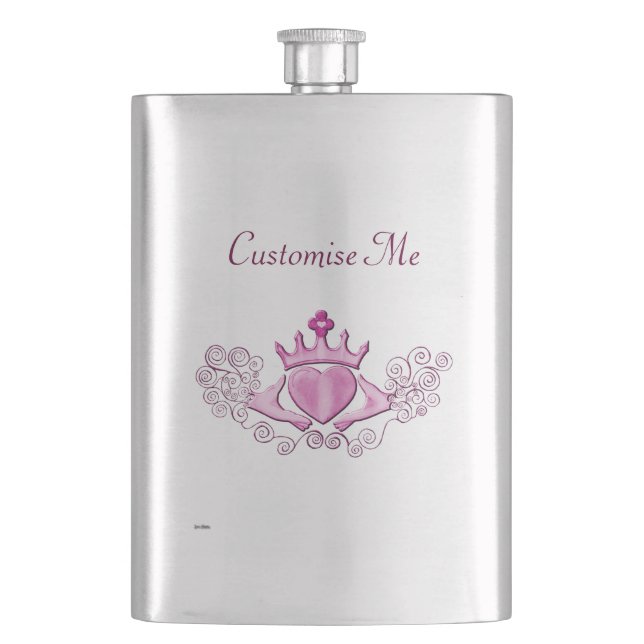 Cantil O Claddagh (Rosa) (Frente)