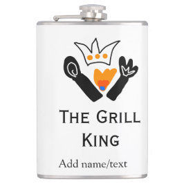 Cantil O cozinhar de texto do nome da adição de churrasco