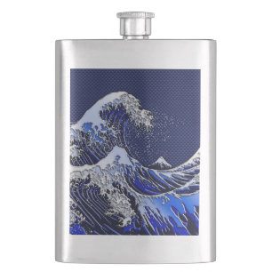 Cantil O Excelente Hokusai Wave Chrome