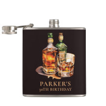 O Favor de Aniversário do Cigarro e Whisky Masculi