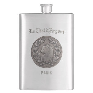 Cantil O Gato de Prata Paris-Pocket Gato de Prata Luxo