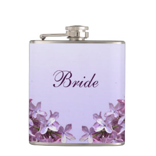 Cantil O Lilac floral floresce a noiva do casamento