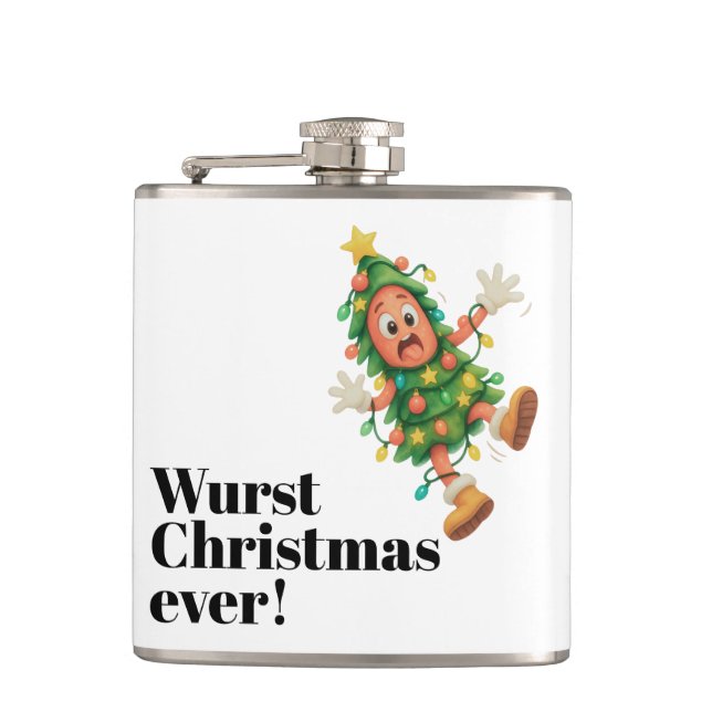 Cantil O Natal mais Wurst de todos! Salame engraçado  (Frente)